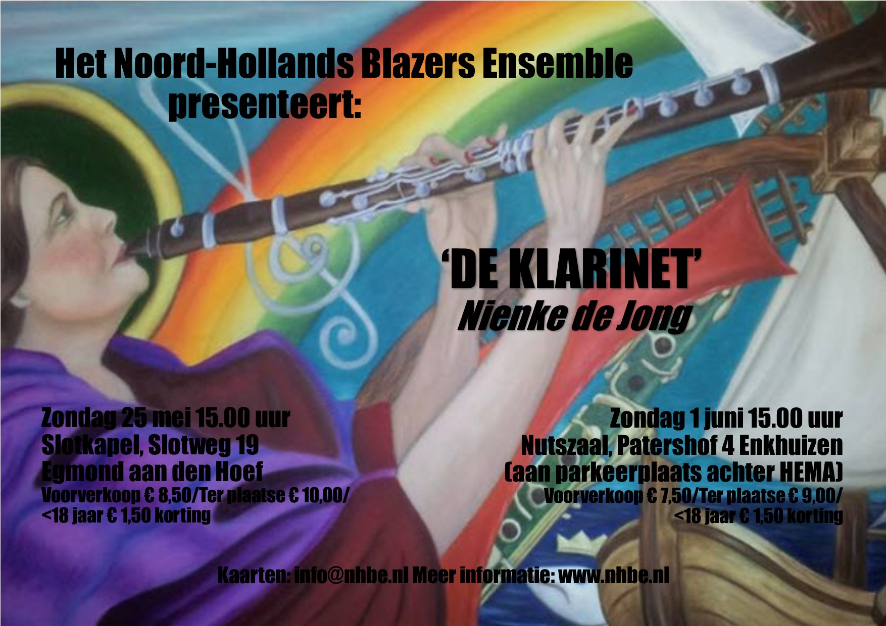 Poster 25 mei en 1 juni